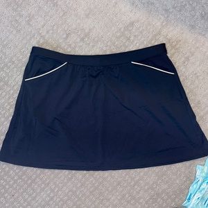 Lands end swim skirt coverup